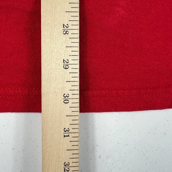 Kansas City Chiefs Big Red Andy Reid Coach Shirt Extra Extra Large Red Faded Tee - Picture 12 of 14